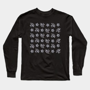 Old School Rose Long Sleeve T-Shirt